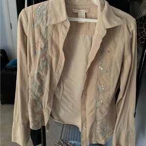 Antilia Femme Corduroy button down